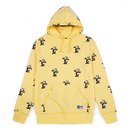 Sweat HUF Felix le Chat AllOver Print Banana