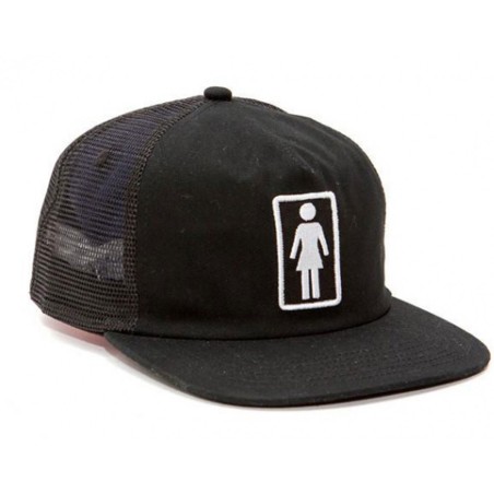 Casquette Girl Every Day Trucker Black