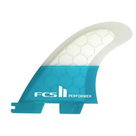 Ailerons FCS II Performer PC Teal Tri set