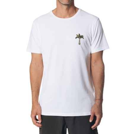 T-Shirt Rip Curl Emblem Optical White