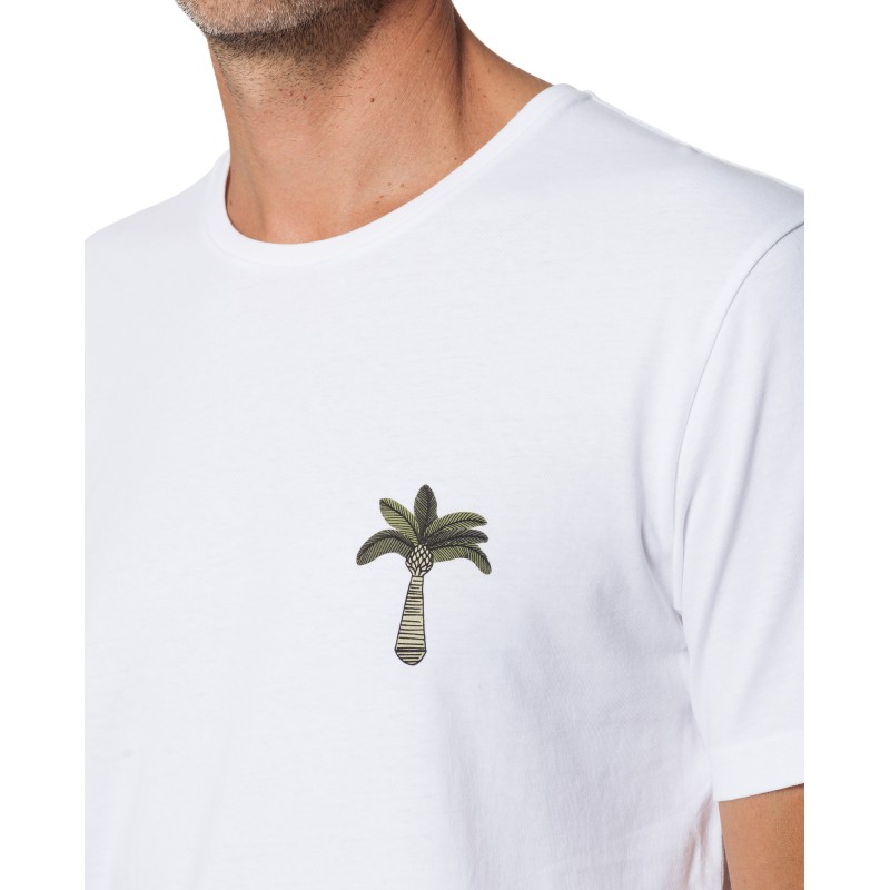 T-Shirt Rip Curl Emblem Optical White