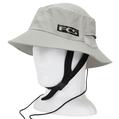 Bob FCS Surf Bucket Hat Light Grey