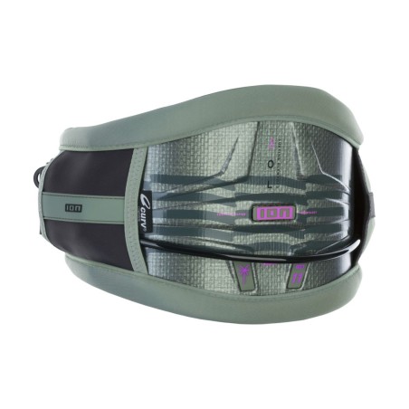 Harnais Kitesurf Ceinture Femme Ion Sol Curv 2023 Vert