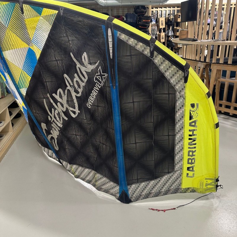 Aile complete kitesurf occasion Cabrinha SwitchBlade 2015 + Barre - 10m