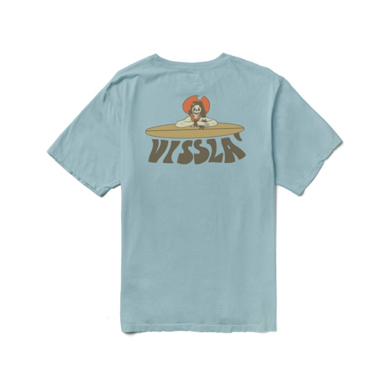 T-shirt Vissla Soren Lady Shred - Bleu ciel