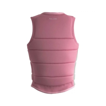 Gilet Impact Wakeboard Femme Follow Corp Rose - 2024