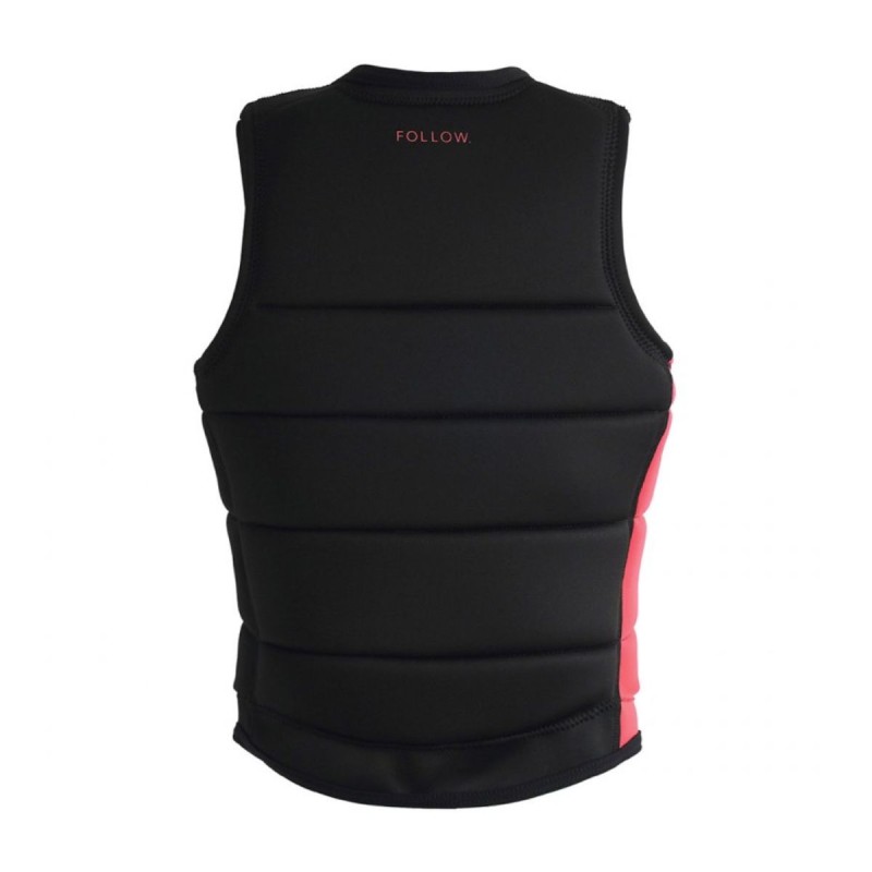 Gilet Impact Wakeboard Femme Follow Corp Noir - 2024