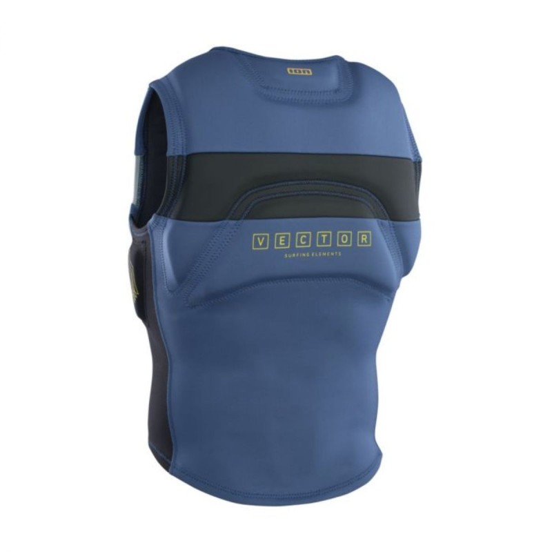 Impact Vest Kitesurf ION Vector Vest Amp Front Zip - Bleu