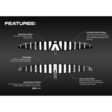 Aile Avant Foil Armstrong High Aspect V2
