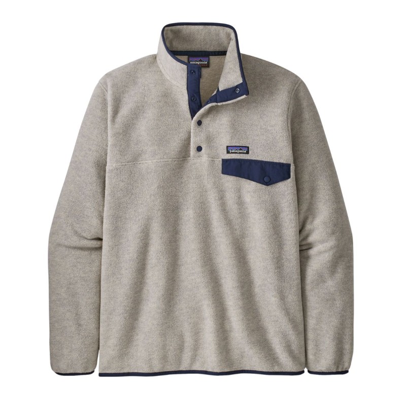 Pull Patagonia Synch Snap-T - Gris