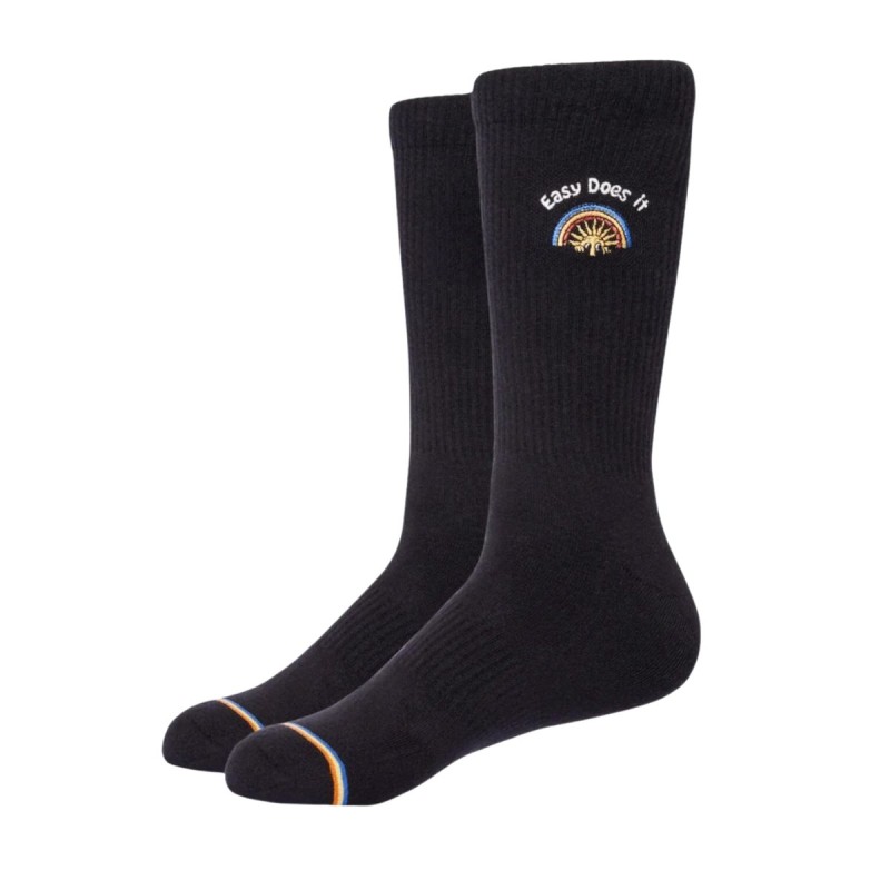 Chaussettes Katin Kilroy Rainbow - Noir