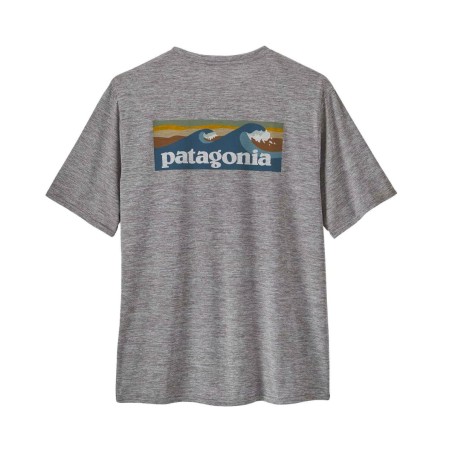 Wetshirt Manches Courtes Patagonia Cap Cool Daily - Gris