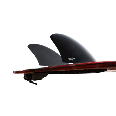 Ailerons Feather Fins Keel Twin Click Tab - Noir