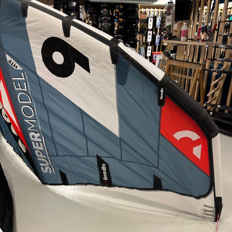 Aile Kitesurf Occasion Reedin Supermodel HTF 9m Bleu