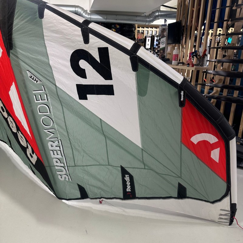 Aile Kitesurf Occasion Reedin Supermodel HTF 12m Kaki